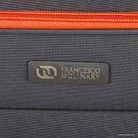 Чемодан-спиннер Francesco Molinary 270-29111/3-28 (серый)