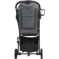 Коляска прогулочная «книга» Indigo Mega (темно-серый)