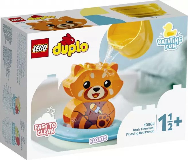 

Конструктор LEGO Duplo 10964 Приключения в ванной: Красная панда на плоту
