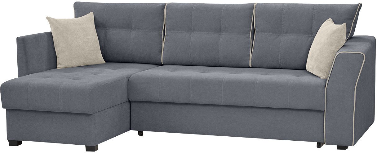 

Угловой диван Mio Tesoro Камил 484 (левый, 1246 темно-серый)