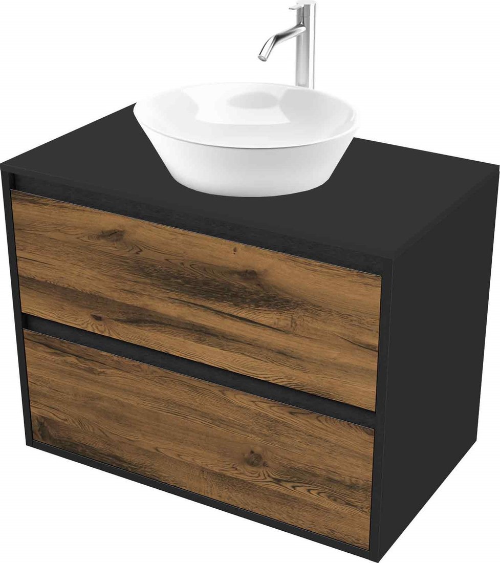 

ЗОВ Тумба под умывальник Парма 80 P80LAN0MAMC1B-LDSPG (антрацит/аттик)