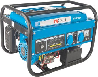 Бензиновый генератор Союз ЭГС-87300Э