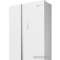 Холодильник side by side Weissgauff WCD 590 Nofrost Inverter Premium Biofresh White Glass