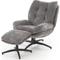 Кресло-глайдер Halmar Pesto (серый)