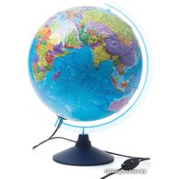 Школьный глобус Globen Политический рельефный с подсветкой INT13200315
