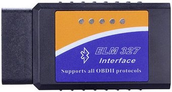Автосканер USBTOP ELM327 OBD2 v1.5 (черный)