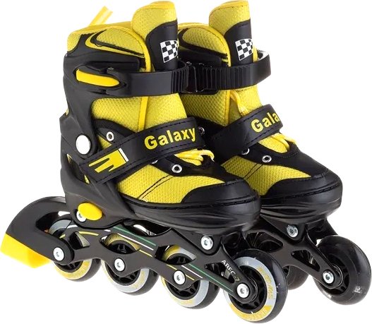 

Роликовые коньки Galaxy 8301 р. 34-37 (желтый)