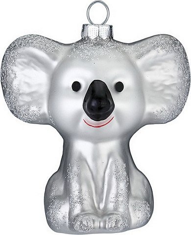 

Елочная игрушка Inge's Christmas Figural Glass Ornaments. Коала 64773H120