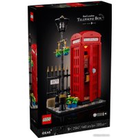 Конструктор LEGO Ideas 21347 Красная лондонская телефонная будка