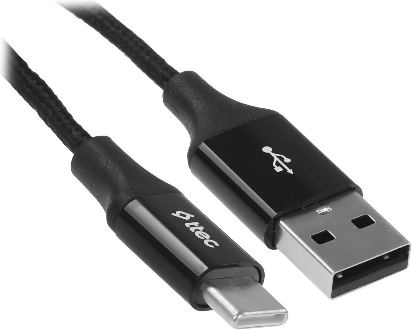 

Кабель ttec 2DK18S USB Type-A - USB Type-C (1.2м, черный)