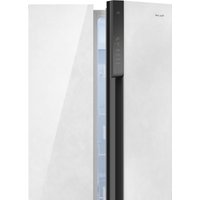 Холодильник side by side Weissgauff WSBS 500 Inverter NoFrost White Rock Glass