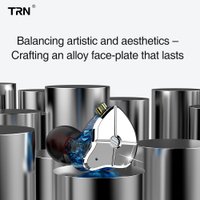 Наушники TRN ST1 USB Type-C (фиолетовый, с микрофоном)