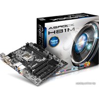 Материнская плата ASRock H81M