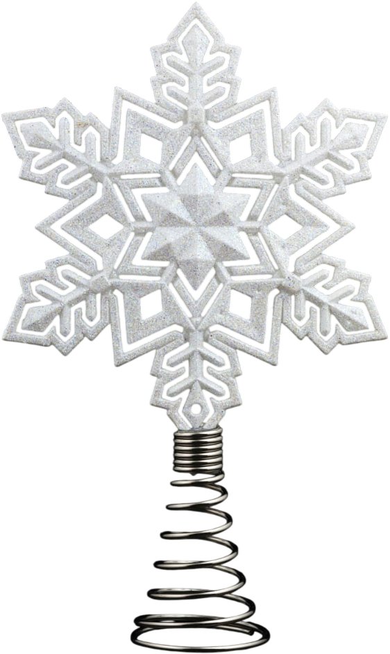 Елочная верхушка Erich Krause Decor. Величие 44804 (белый)