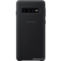 Чехол для телефона Samsung Silicone Cover для Samsung Galaxy S10 (черный)