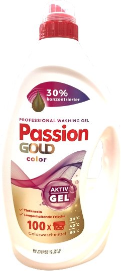 

Гель для стирки Zalchem Passion Gold Color 4 л