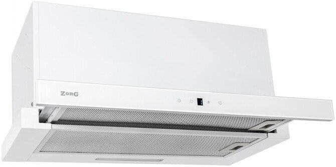 Кухонная вытяжка ZorG Turbo 1260 60 S-GC (белый)