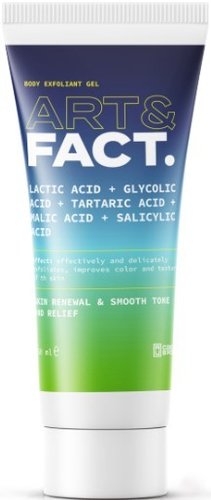 Art&Fact Гель для тела Эксфолиант Lactic Acid 7% + Glycolic Acid 5% 150 мл