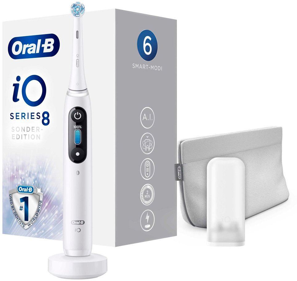 

Электрическая зубная щетка Oral-B iO 8 White Alabaster Sonder Edition