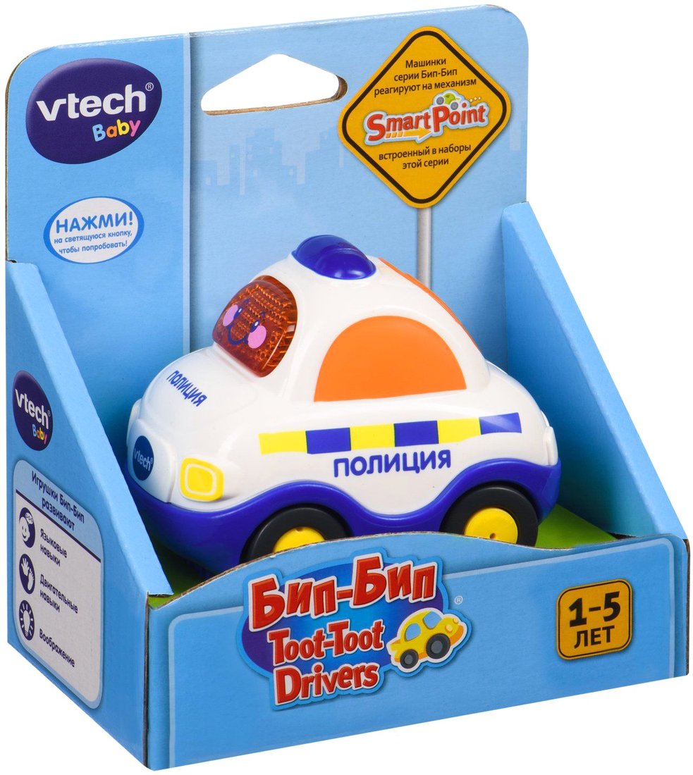 

Легковой автомобиль VTech Полицейская машина 80-119926