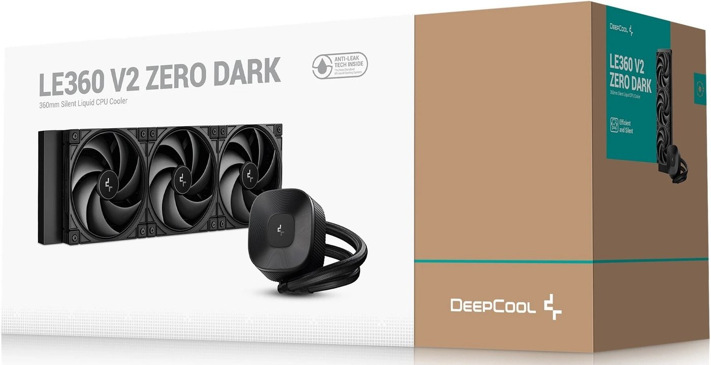 DeepCool LE360 V2 Zero Dark R-LE360ZERO-BKLNMD-G-1 систему