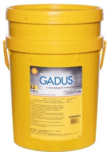 

Shell Противозадирная смазка Gadus S3 T220 2 18кг