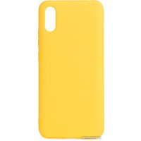 Чехол для телефона Case Cheap Liquid для Redmi 9А (желтый)