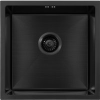 Кухонная мойка ARFEKA ECO AR 450*450 BLACK PVD NANO DECOR