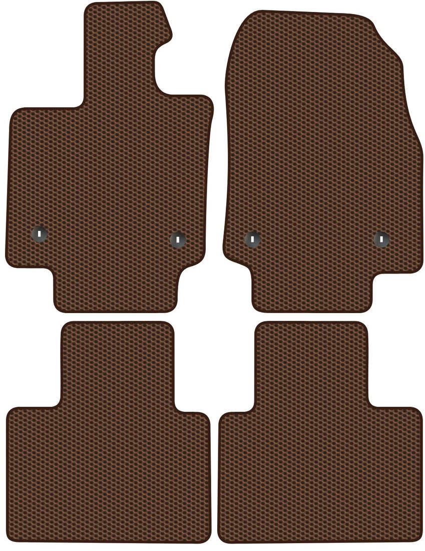 

Комплект ковриков для авто Alicosta Lexus RX350L IV (suv / AL20) 2019 - Н.В. (коричневый, сота)