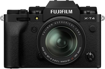 Беззеркальный фотоаппарат Fujifilm X-T4 Kit 18-55mm (черный)