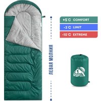 Спальный мешок RSP Outdoors Sleep 350 L (зеленый, 220x75см, молния слева)