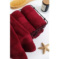 Полотенце Баракат-Текс 50x90 50-90 BS (бордовый)