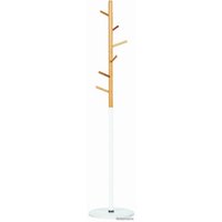 Вешалка для одежды Brabix Cr-1906 606440 (белый-бук)