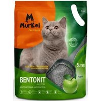 Наполнитель для туалета MurKel Бентонит 5л (яблоко)