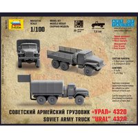 Сборная модель Звезда Советский армейский грузовик "Урал 4320"