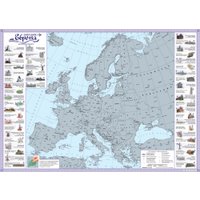 Скретч-карта Белкартография Европы