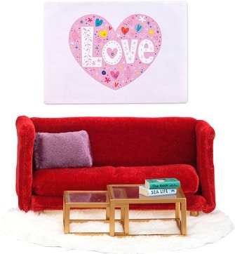 

Аксессуары для кукольного домика Lundby Гостиная 60208100