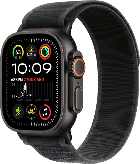Apple Watch Ultra 2 LTE 49 мм (, czarny/czarny, /M)