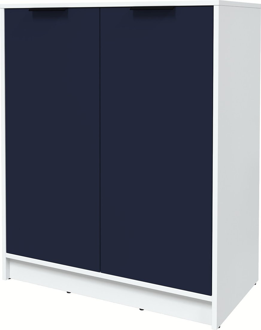 

Тумба Интерлиния Концепт КТ-Т84 Глосс (белый платинум/индиго)