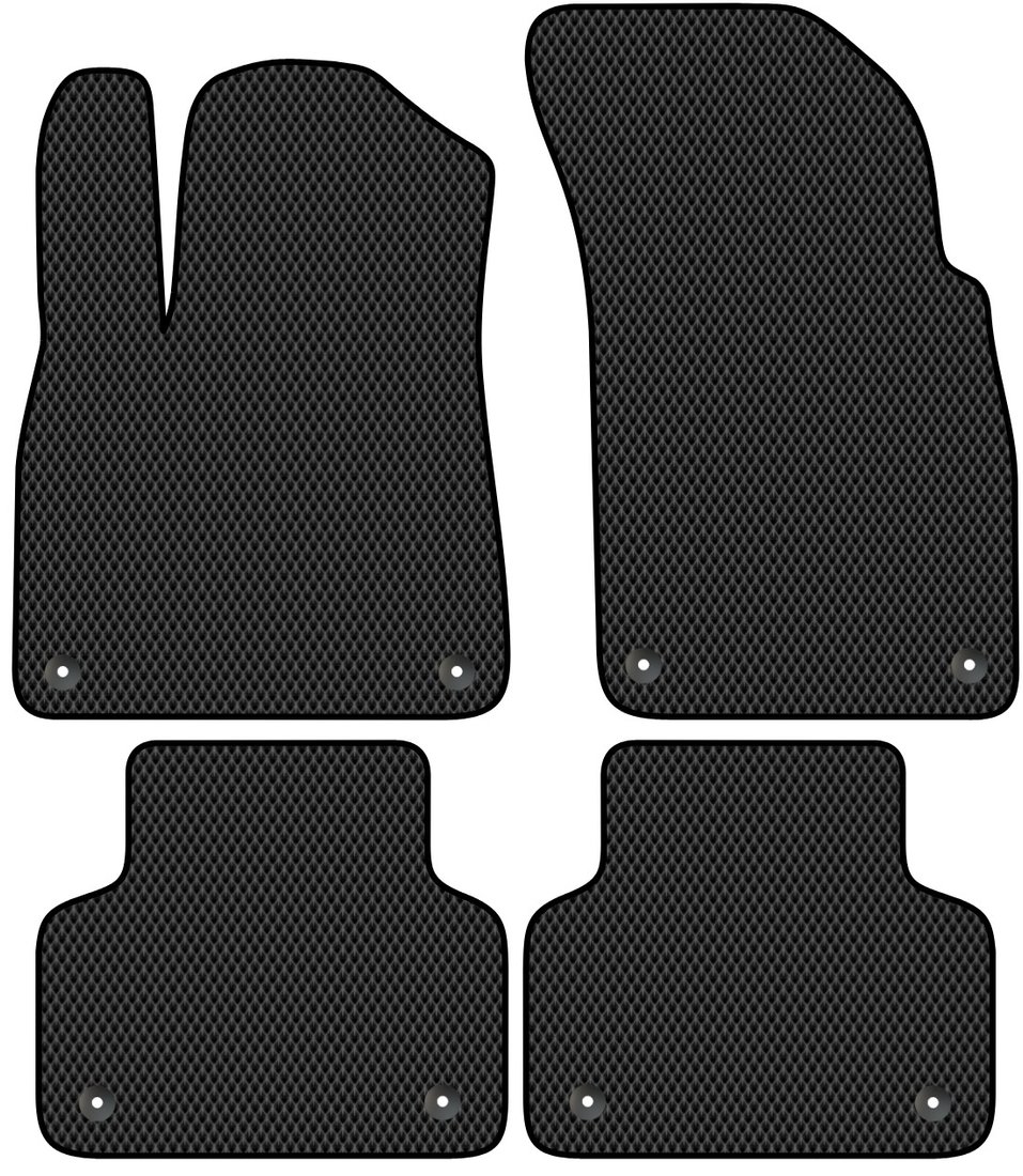 

Комплект ковриков для авто Alicosta Audi Q8 I (suv / 4MN) 2018 - Н.В. (черный, ромб)