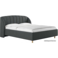 Кровать Сонум Valencia 160x200 (кашемир серый)