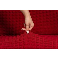 Пледы, покрывала Софатэкс Стандарт ПО-4 с оборкой 00980 (бордовый)