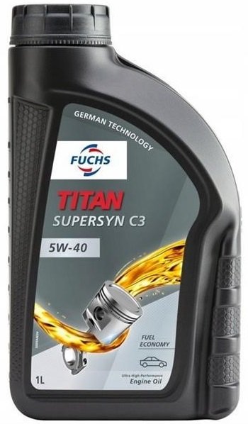 

Моторное масло Fuchs Titan Supersyn C3 5W-40 1л