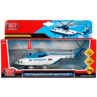 Вертолет Технопарк Полицейский COPTER-20SLPOL-BUWH