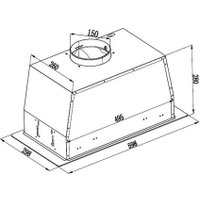 Кухонная вытяжка GrandGermes Sorrento 60 (черный)