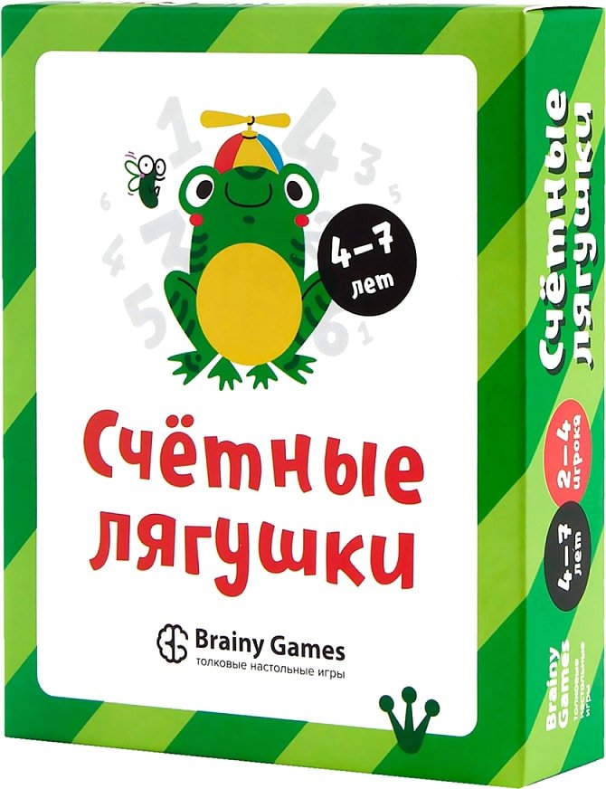 

Развивающая игра Brainy Games Счетные лягушки УМ518