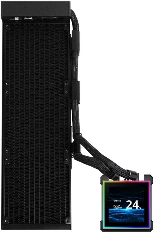 

Радиатор системы жидкостного охлаждения Lian Li HydroShift II LCD-S 360N G89.GHS2LCDS36NB.R0