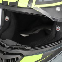 Мотошлем Acerbis Tarmak-X 0027315.290.064 (M, серый/желтый)