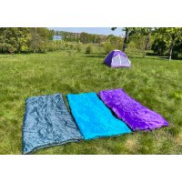 Спальный мешок Calviano Acamper Bruni 300г/м2 (бирюзовый)