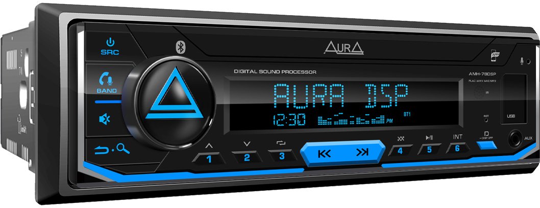 

USB-магнитола Aura AMH-78DSP (2023)